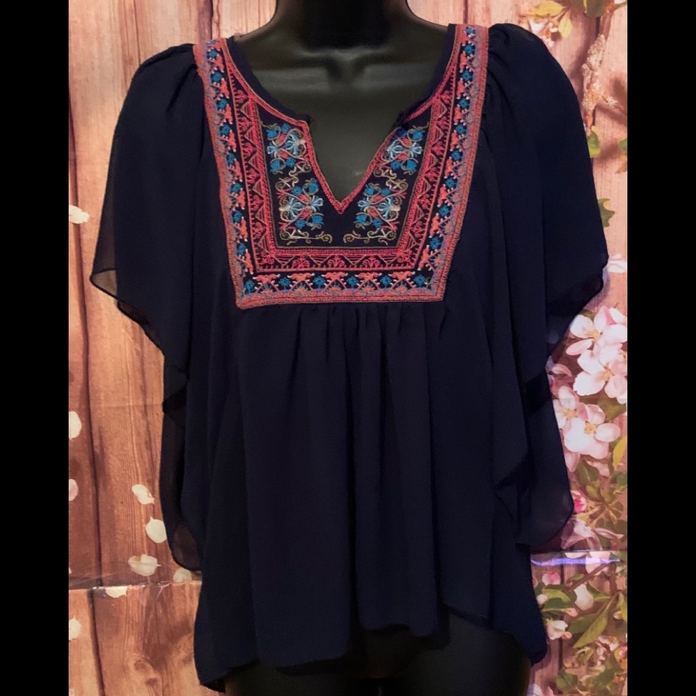 Women’s Rue 21 sheer blouse